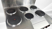 NSF 36"6 Sealed Element Electric Range, 208v 3ph ER36
