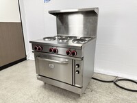 NSF 36"6 Sealed Element Electric Range, 208v 3ph ER36