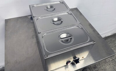NSF Commercial Countertop Electric Food Warmer ZCK165B-3