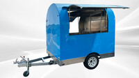 65 in Food Vending Trailer Mobile Concession Both windows FT40