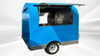 65 in Food Vending Trailer Mobile Concession Both windows FT40