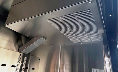 NSF 54 inches Two Slide glass Door Refrigerator AKRG-13781