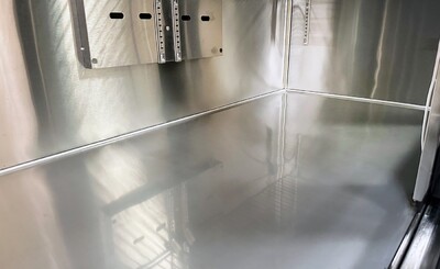 NSF 54 inches Two Slide glass Door Refrigerator AKRG-13781
