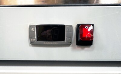NSF 54 inches Two Slide glass Door Refrigerator AKRG-13781
