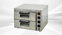 NSF 3000W Pizza Oven Double Deck Bakery PO162