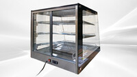 NSF chip Warmer Countertop Display Cabinet ShowCase HW-205