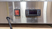 NSF chip Warmer Countertop Display Cabinet ShowCase HW-205
