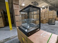 NSF chip Warmer Countertop Display Cabinet ShowCase HW-205