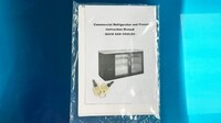 NSF 48 ins Beer Black Glass Door Back Bar Cooler case CBB48H
