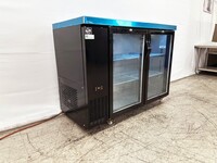 NSF 48 ins Beer Black Glass Door Back Bar Cooler case CBB48H