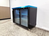 NSF 48 ins Beer Black Glass Door Back Bar Cooler case CBB48H