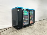 NSF 48 ins Beer Black Glass Door Back Bar Cooler case CBB48H