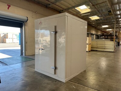 As-is NSF Walk-In Refrigerator cooler box W6-D6-H10 ft