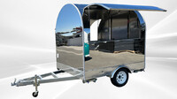 65 in Food Vending Trailer Mobile Concession Both windows FT42