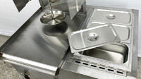 Trompo Gyros Shawarma Tacos Al Pastor Griddle Cooker 1R1W