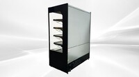 NSF 60 ins open air display case refrigerator 110v BLF1580