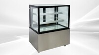 NSF 36 ins Square bakery refrigerator case CW-270