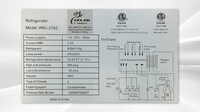 NSF 36 ins Square bakery refrigerator case CW-270