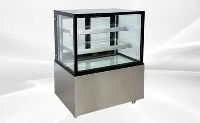 NSF 36 ins Square bakery refrigerator case CW-270