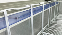 NSF 72 inches 17 cu ft Chest Glass door Freezer SD651S