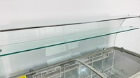 NSF 60 ins Gelato Dipping Cabinet Freezer SD551S with glass