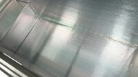 NSF 60 ins Gelato Dipping Cabinet Freezer SD551S with glass