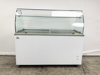 NSF 60 ins Gelato Dipping Cabinet Freezer SD551S with glass