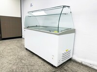NSF 60 ins Gelato Dipping Cabinet Freezer SD551S with glass