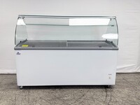NSF 72 ins Gelato Ice Cream Freezer SD651S with glass