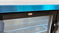 NSF 60 ins Beer Black Glass Door Back Bar Cooler case CBB60H