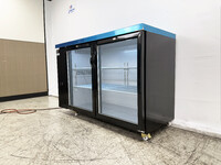 NSF 60 ins Beer Black Glass Door Back Bar Cooler case CBB60H