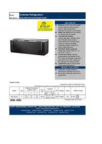NSF 95 ins Beer Bottle Cooler  Refrigerator  JBC-95