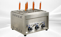 6 Holes Commercial Pasta Noodle Cooker Propane PN8