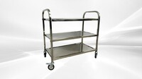 3 Tier stainless steel Utility Cart Rolling Storage CAR3