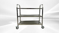 3 Tier stainless steel Utility Cart Rolling Storage CAR3