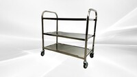3 Tier stainless steel Utility Cart Rolling Storage CAR3
