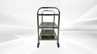 3 Tier stainless steel Utility Cart Rolling Storage CAR3
