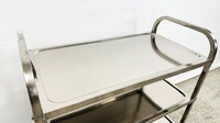 3 Tier stainless steel Utility Cart Rolling Storage CAR3
