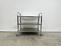 3 Tier stainless steel Utility Cart Rolling Storage CAR3