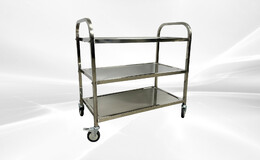 3 Tier stainless steel Utility Cart Rolling Storage CAR3