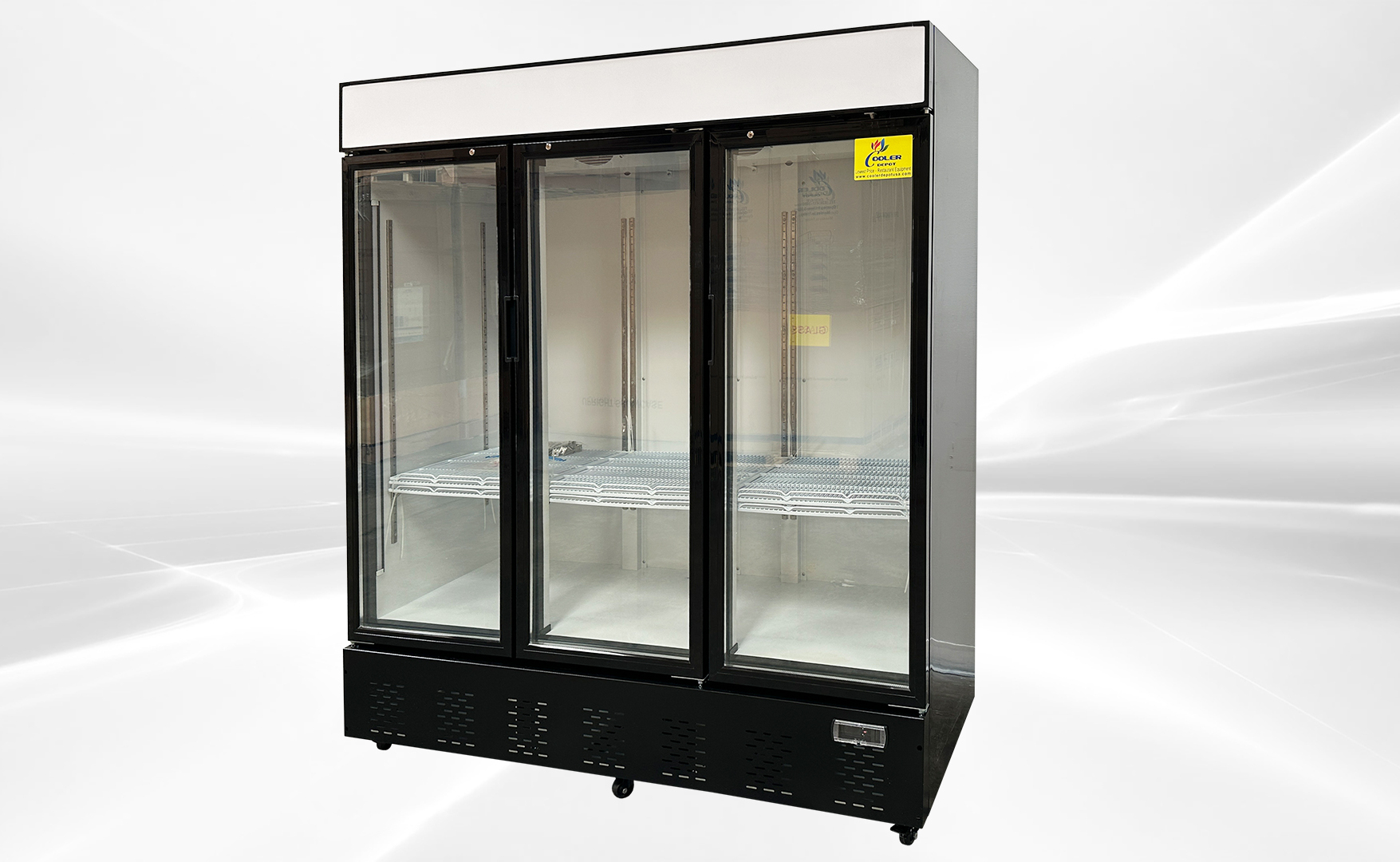 NSF 72 inches cooler Refrigerator Merchandiser 1-6-7-6FDX