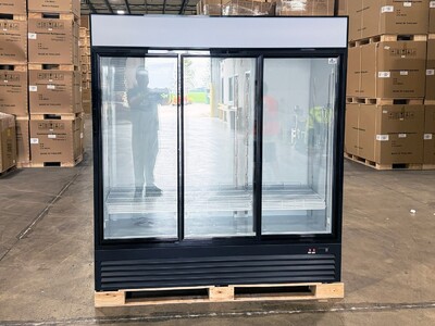 NSF 72 inches slide door cooler Refrigerator Merchandiser GSC-50