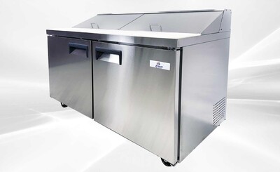 60 inches top two door Sandwich Prep Table NSF SCL2-60-E