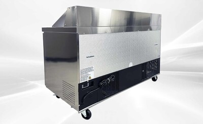 60 inches top two door Sandwich Prep Table NSF SCL2-60-E