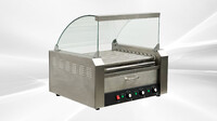 NSF Hot Dog 11 Roller Grill with warmer box  ET-XCJ-B-11