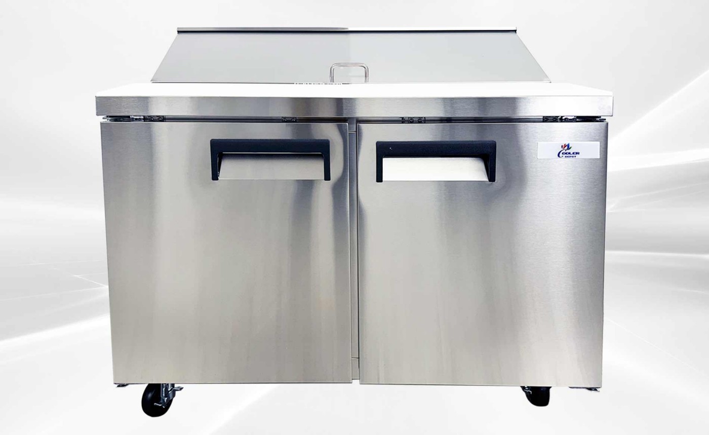 NSF ETL Sandwich Prep Table 48 ins SCL2-E-HC