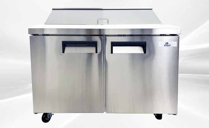 NSF ETL Sandwich Prep Table 48 ins SCL2-E-HC
