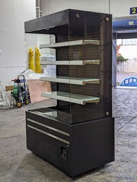48 in Vertical Open Air Display Merchandisers NSF CF-1200