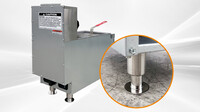 NSF Gas Countertop Fryer Two tube burners  CTF-2 NG