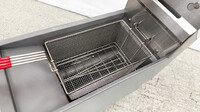NSF Gas Countertop Fryer Two tube burners  CTF-2 NG